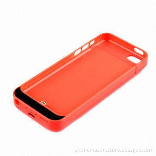 Backup battery case for iPhone 5